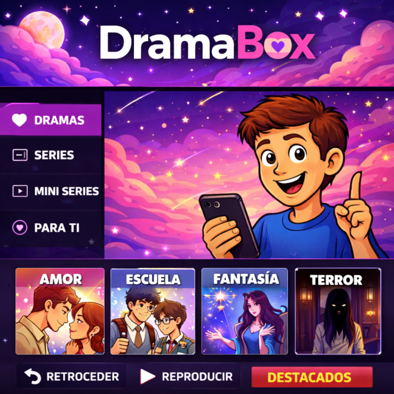 DramaBox: cómo funciona la app de dramas cortos