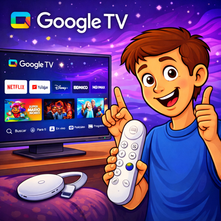 Revive tu TV con Google TV y Chromecast